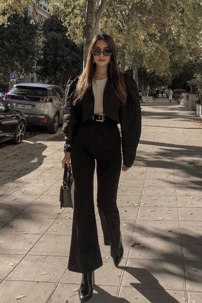 Jean bootcut femme avec quel haut l associer Le Temps des Cerises