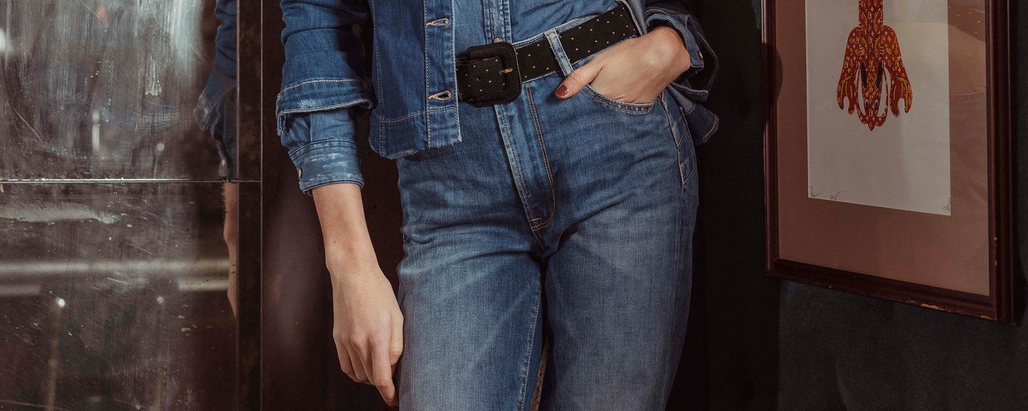 LE TEMPS DES CERISES Jeans regular ajusté femme DIAS