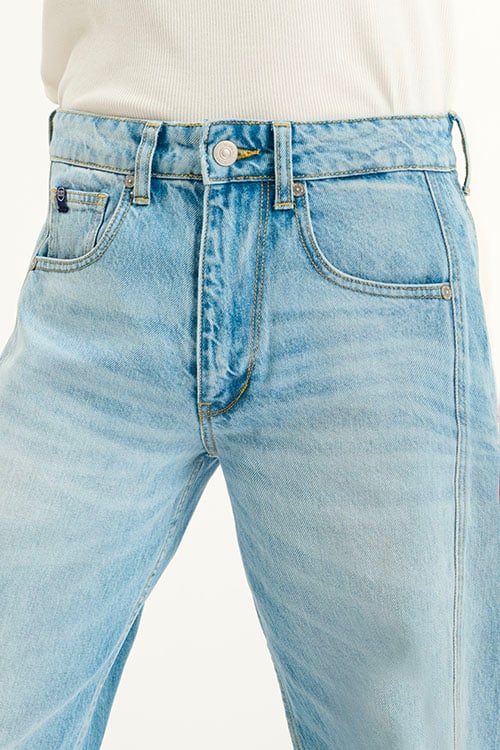 jeans taille haute femme