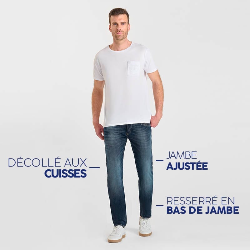 jeans adjusted homme le temps des cerises