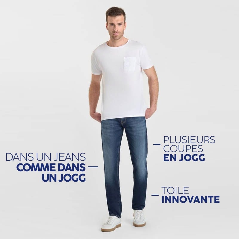 jeans blue jogg homme le temps des cerises