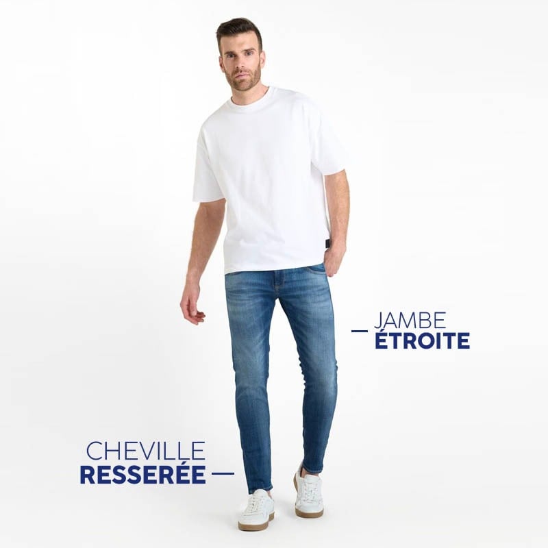 jeans slim homme le temps des cerises