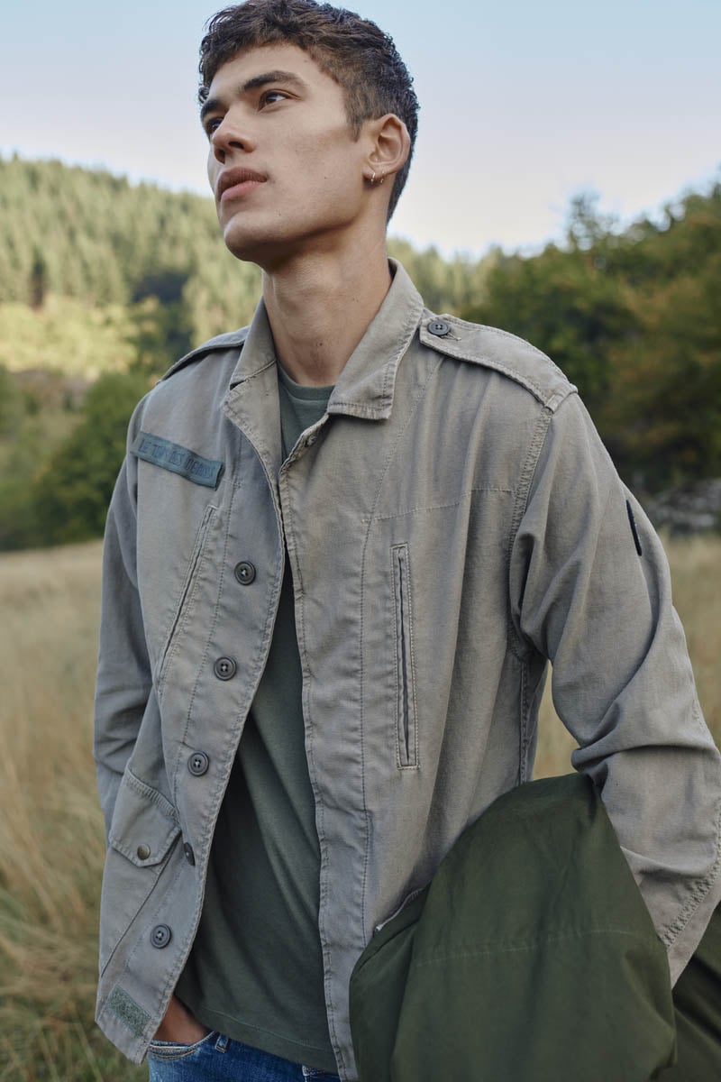 Veste unisexe Militarie kaki