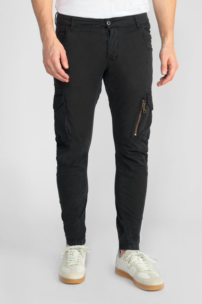 Pantalon cargo Alban noir