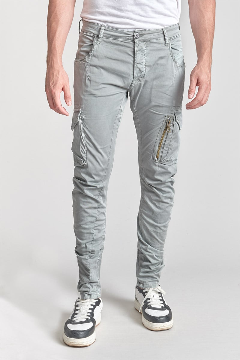 Pantalon Cargo Alban gris