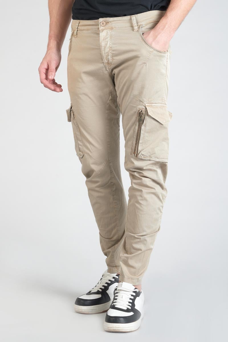 Pantalon Cargo Alban beige