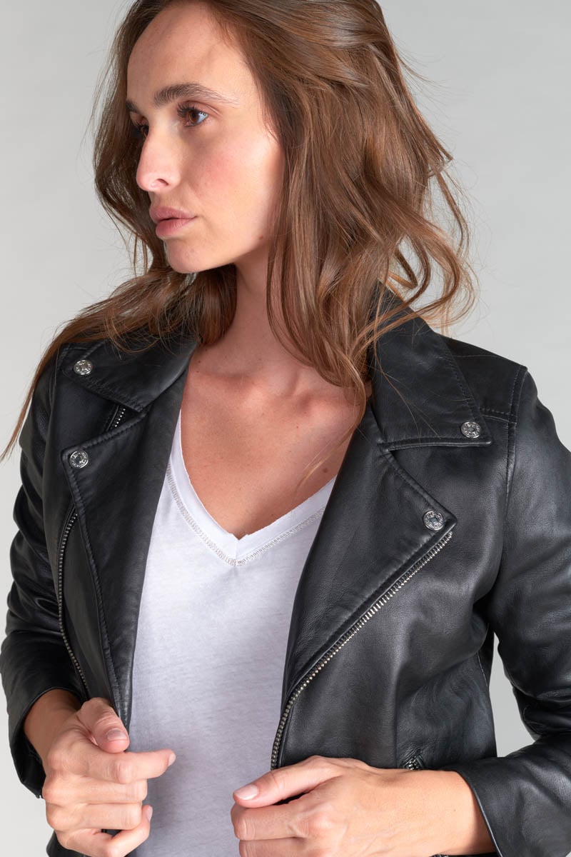 Veste Nancy en cuir