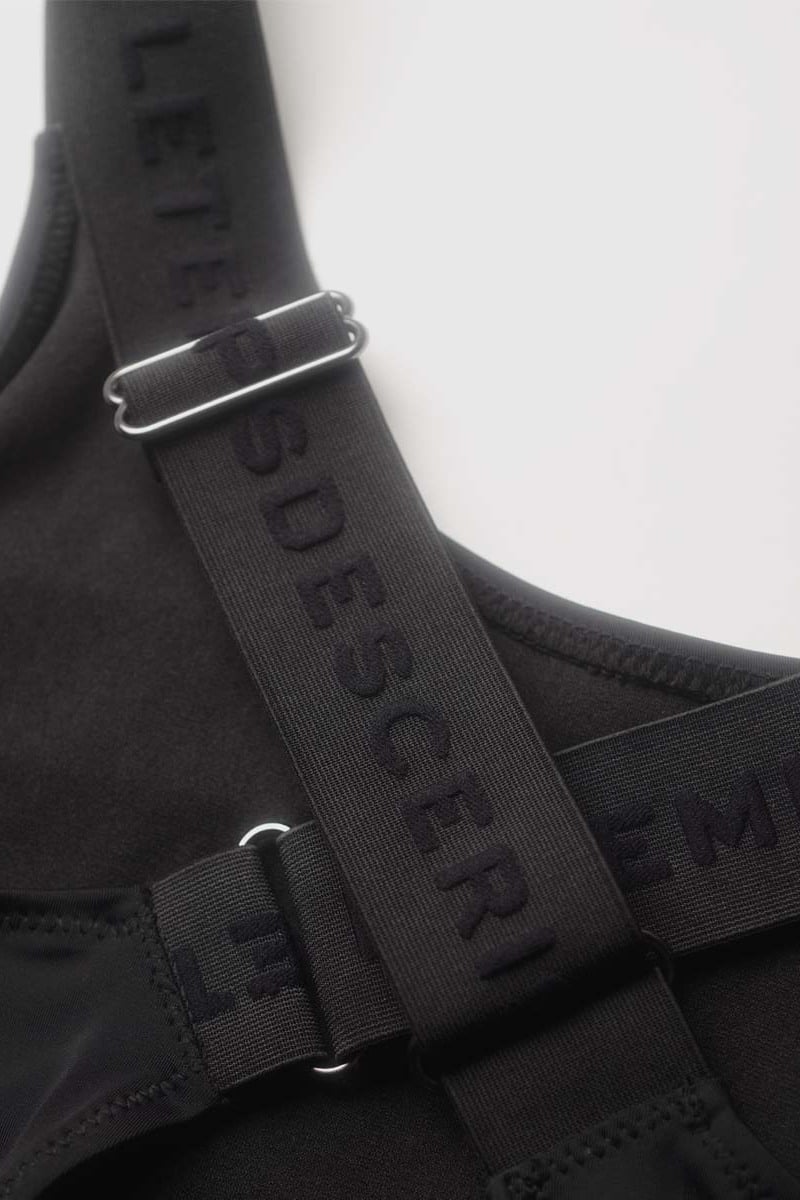 Maillot de bain une pièce Zoey noir