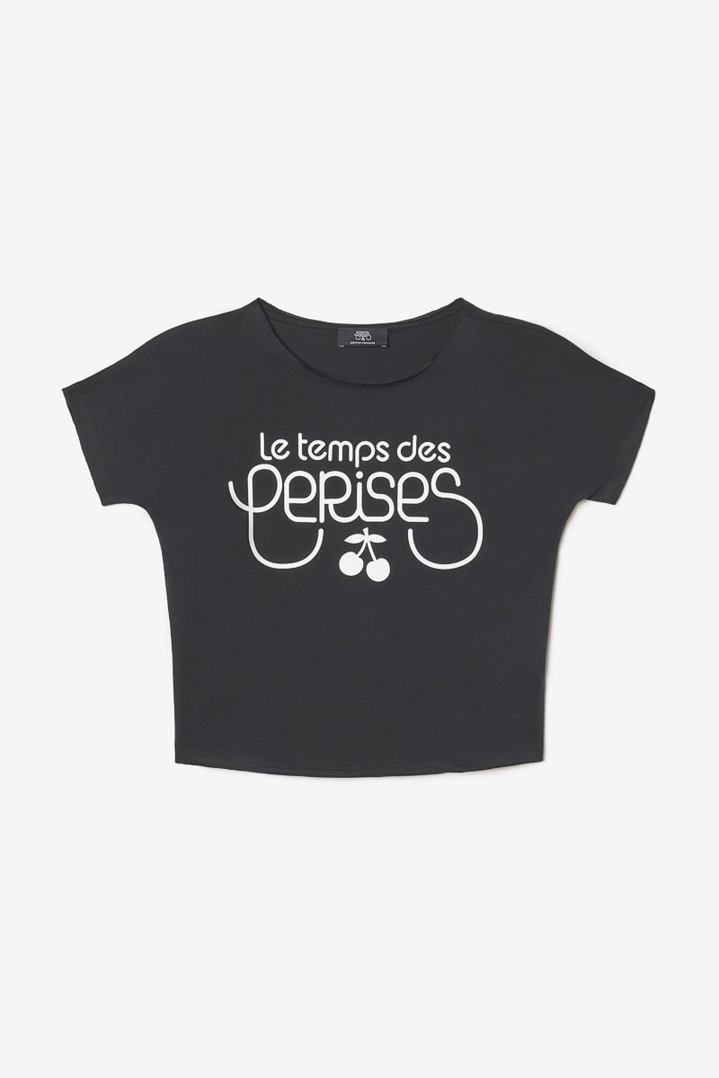 T-shirt Musgi noir imprimé