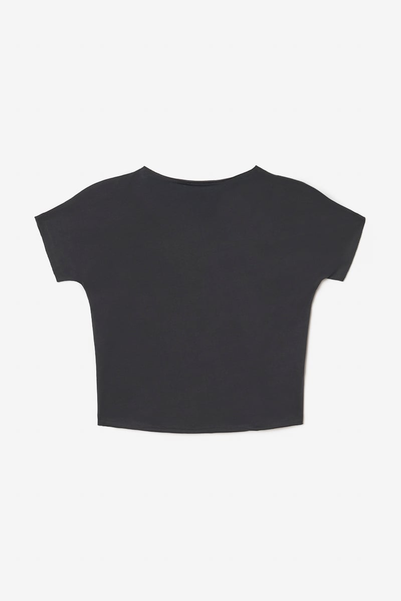 T-shirt Musgi noir imprimé