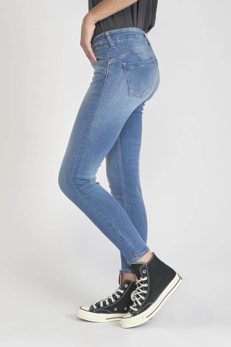 Jeans pulp slim 7/8ème bleu N°4