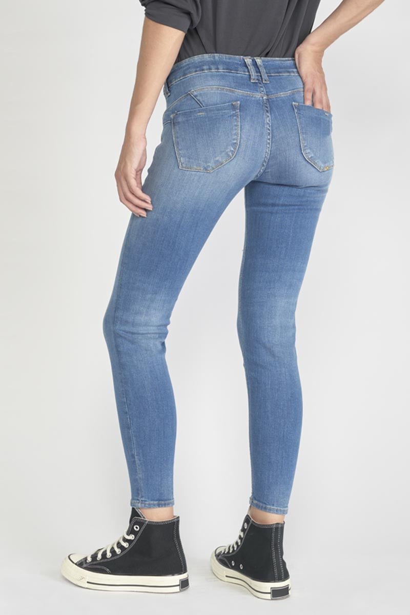 Jeans pulp slim 7/8ème bleu N°4