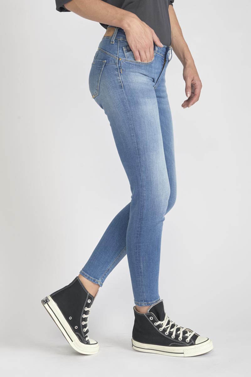 Jeans pulp slim 7/8ème bleu N°4