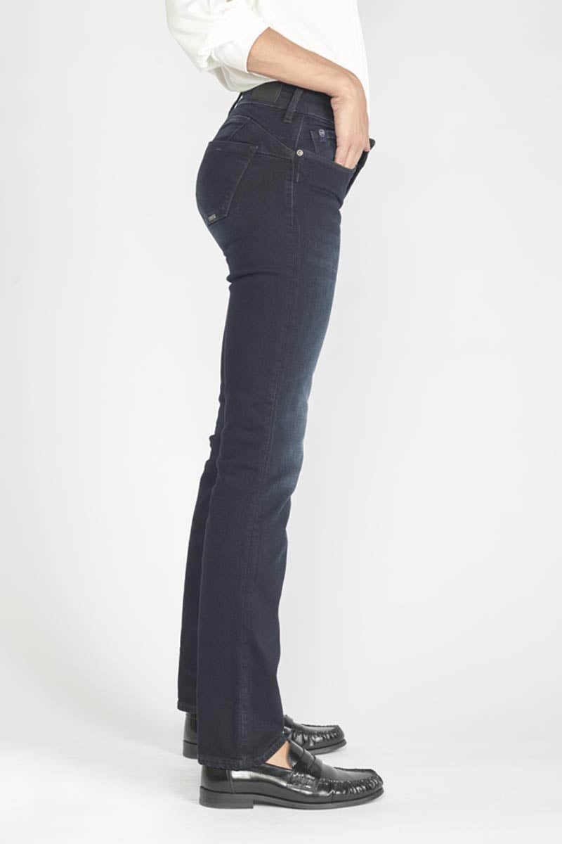 Jeans pulp regular Tiko bleu-noir N°1