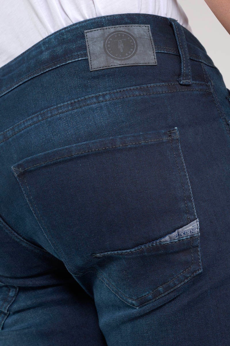 Jeans 700/11 adjusted Basic bleu-noir N°1