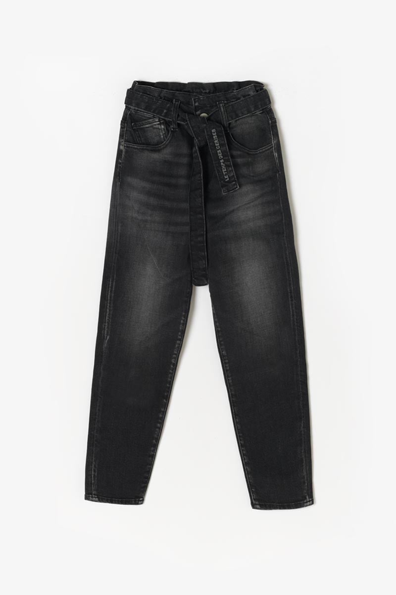 Jeans boyfit Milina noir N°1