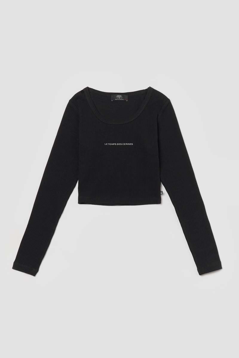 Crop top Virginia noir