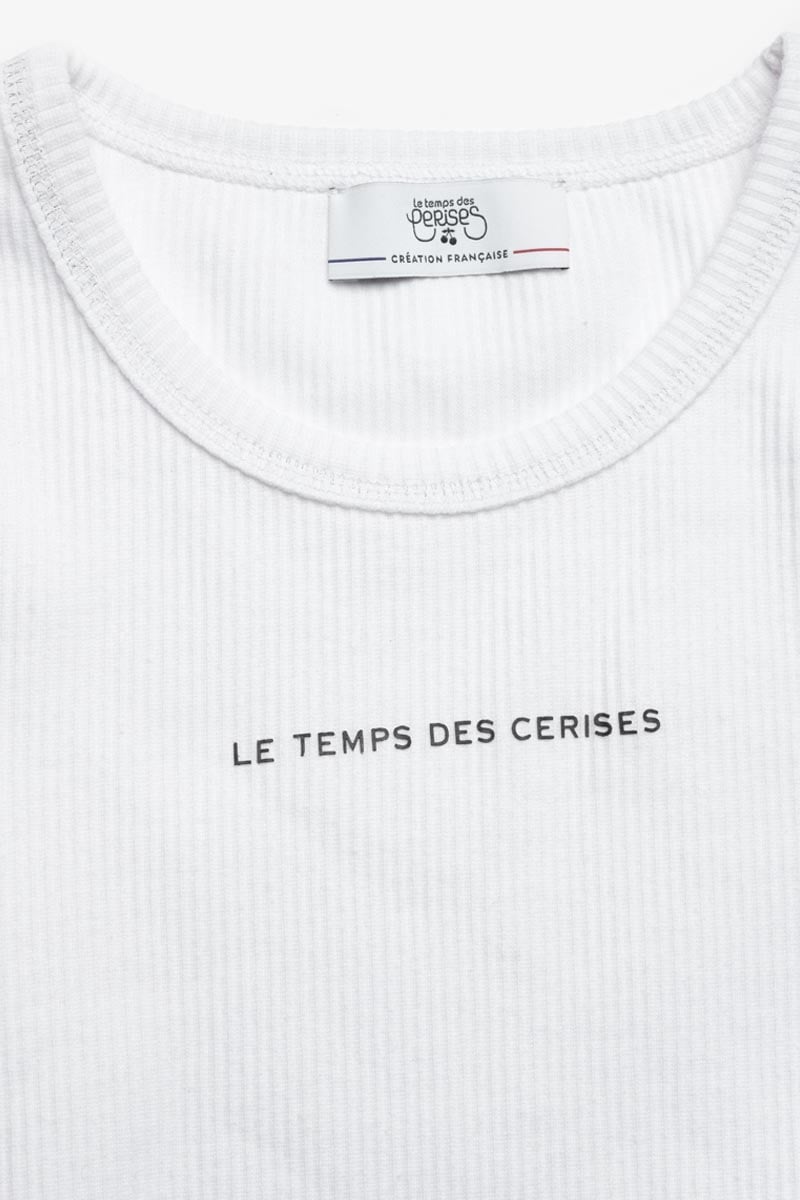 Crop top Yukongi blanc