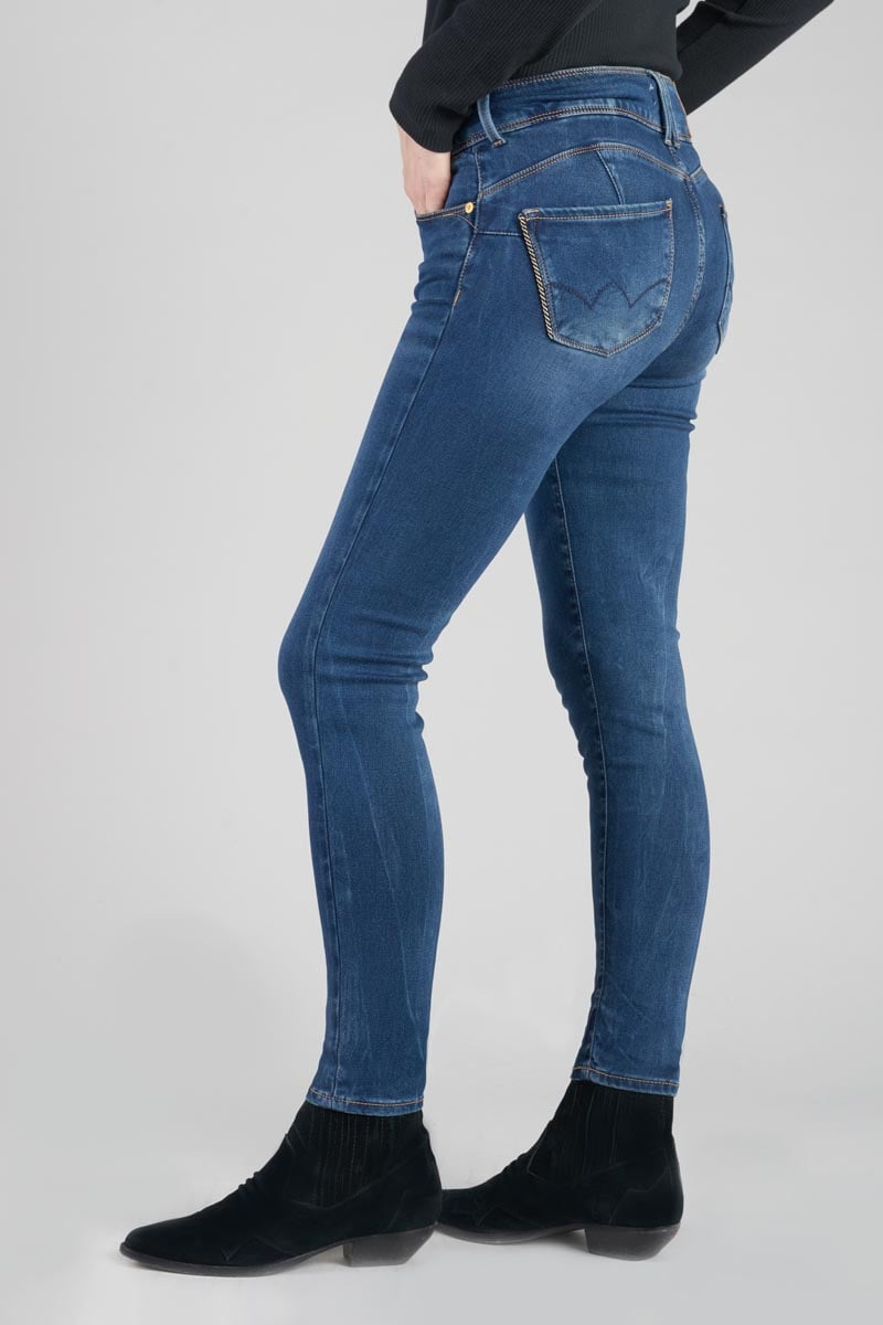 Jeans ultra pulp slim Asti taille haute 7/8ème bleu N°2