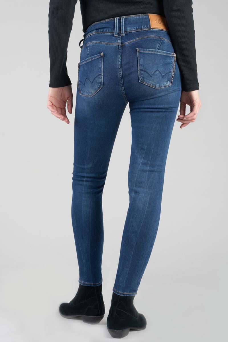 Jeans ultra pulp slim Asti taille haute 7/8ème bleu N°2