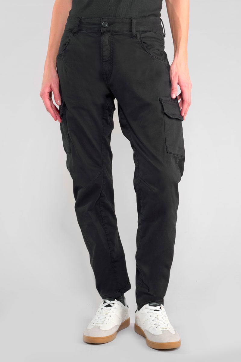 Pantalon cargo Rivera noir