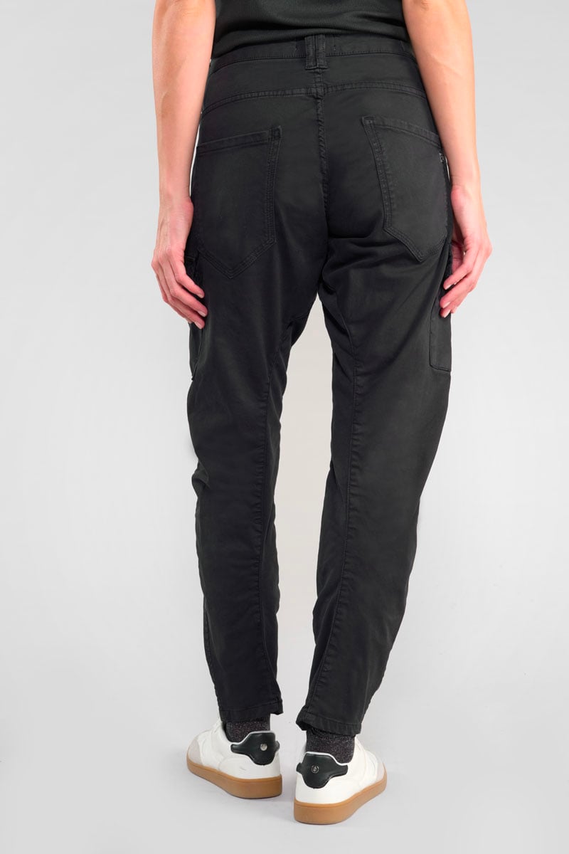 Pantalon cargo Rivera noir