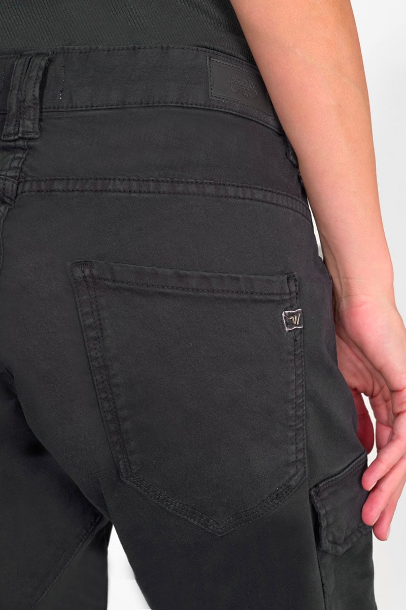 Pantalon cargo Rivera noir