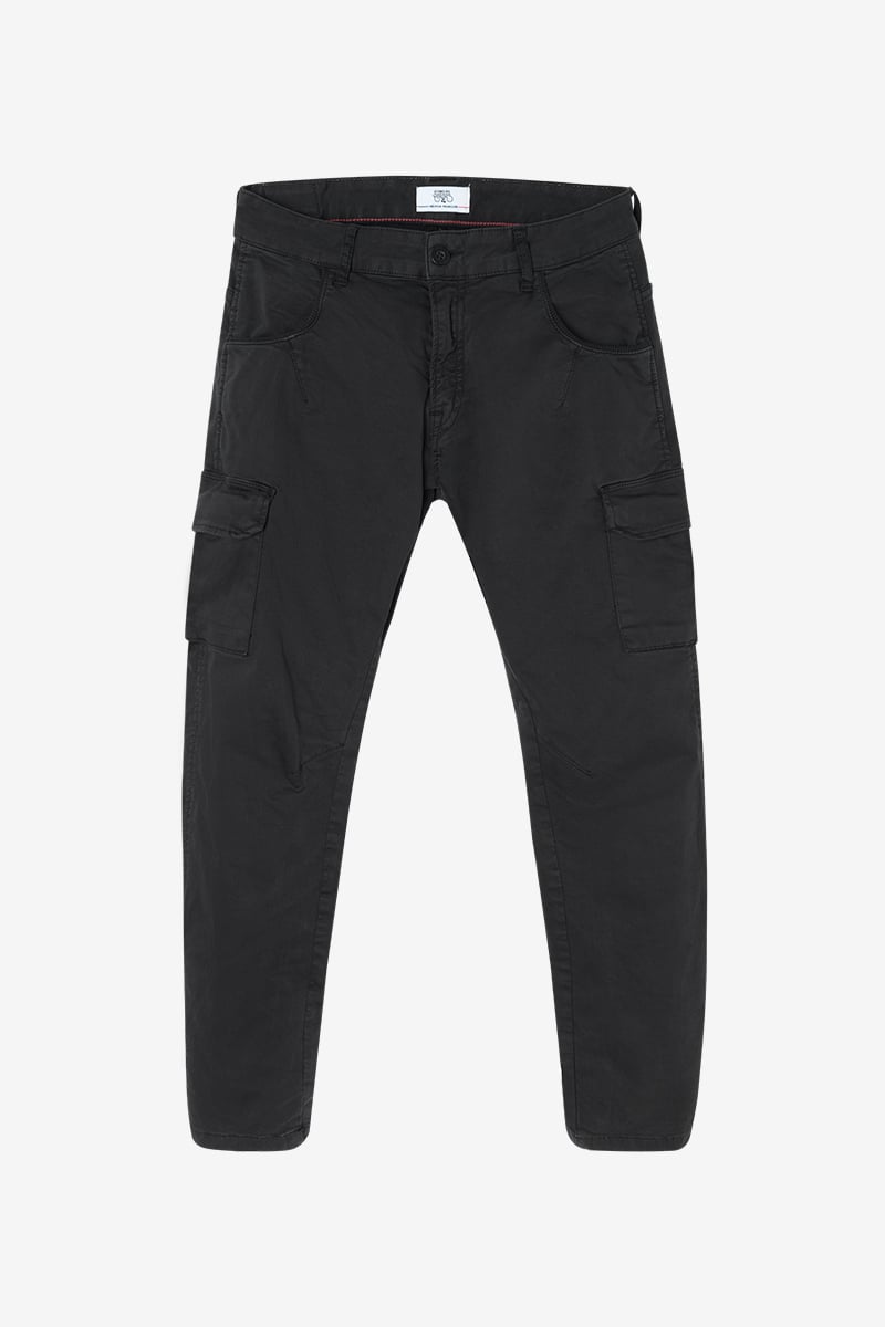 Pantalon cargo Rivera noir