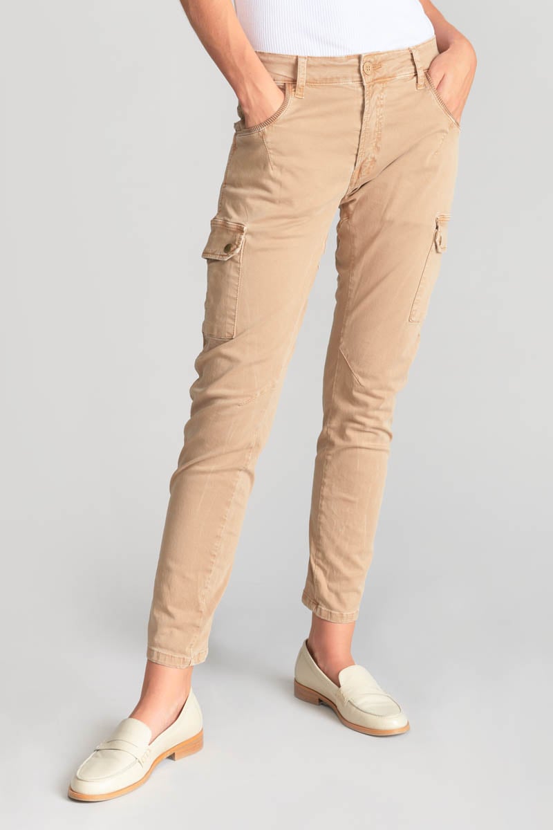 Pantalon cargo Rivera camel