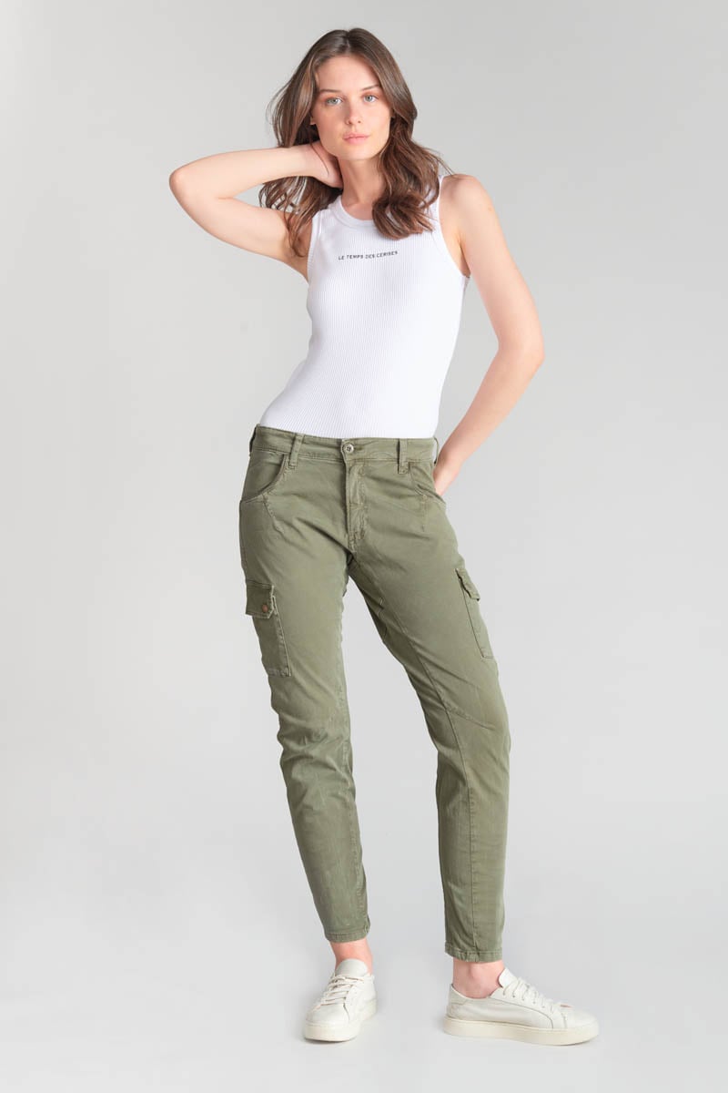 Pantalon cargo Rivera kaki 