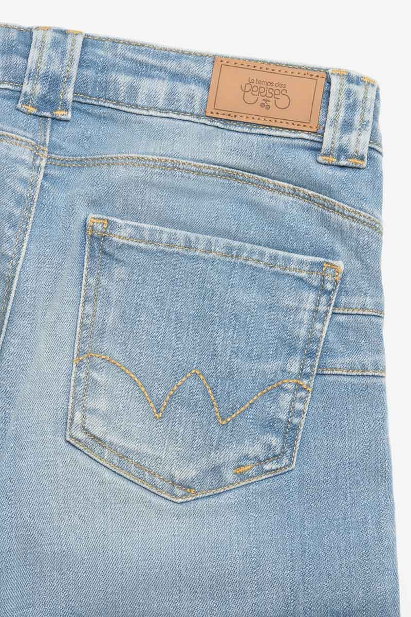Jeans pulp flare taille haute bleu N°5