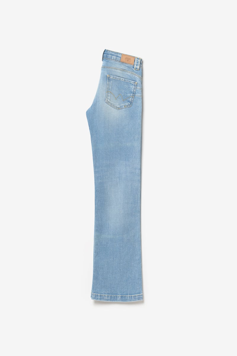 Jeans pulp flare taille haute bleu N°5