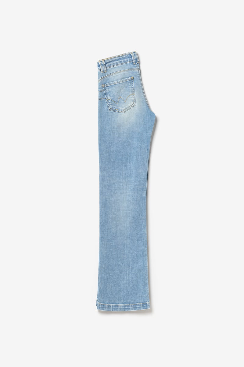 Jeans pulp flare taille haute bleu N°5