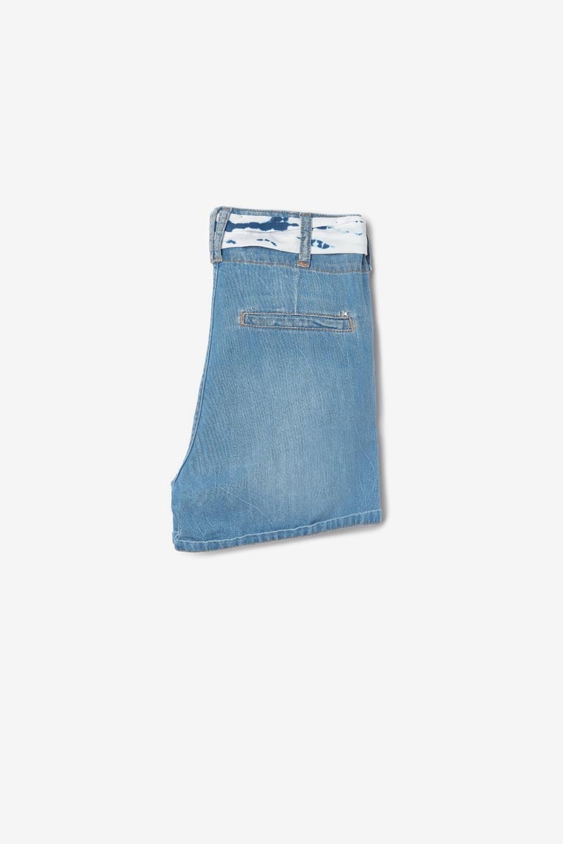 Short Loona en jeans bleu clair