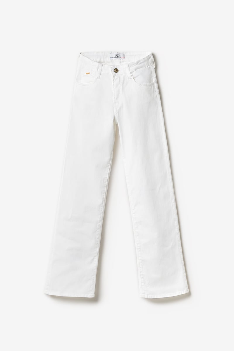 Pulp regular taille haute jeans blanc