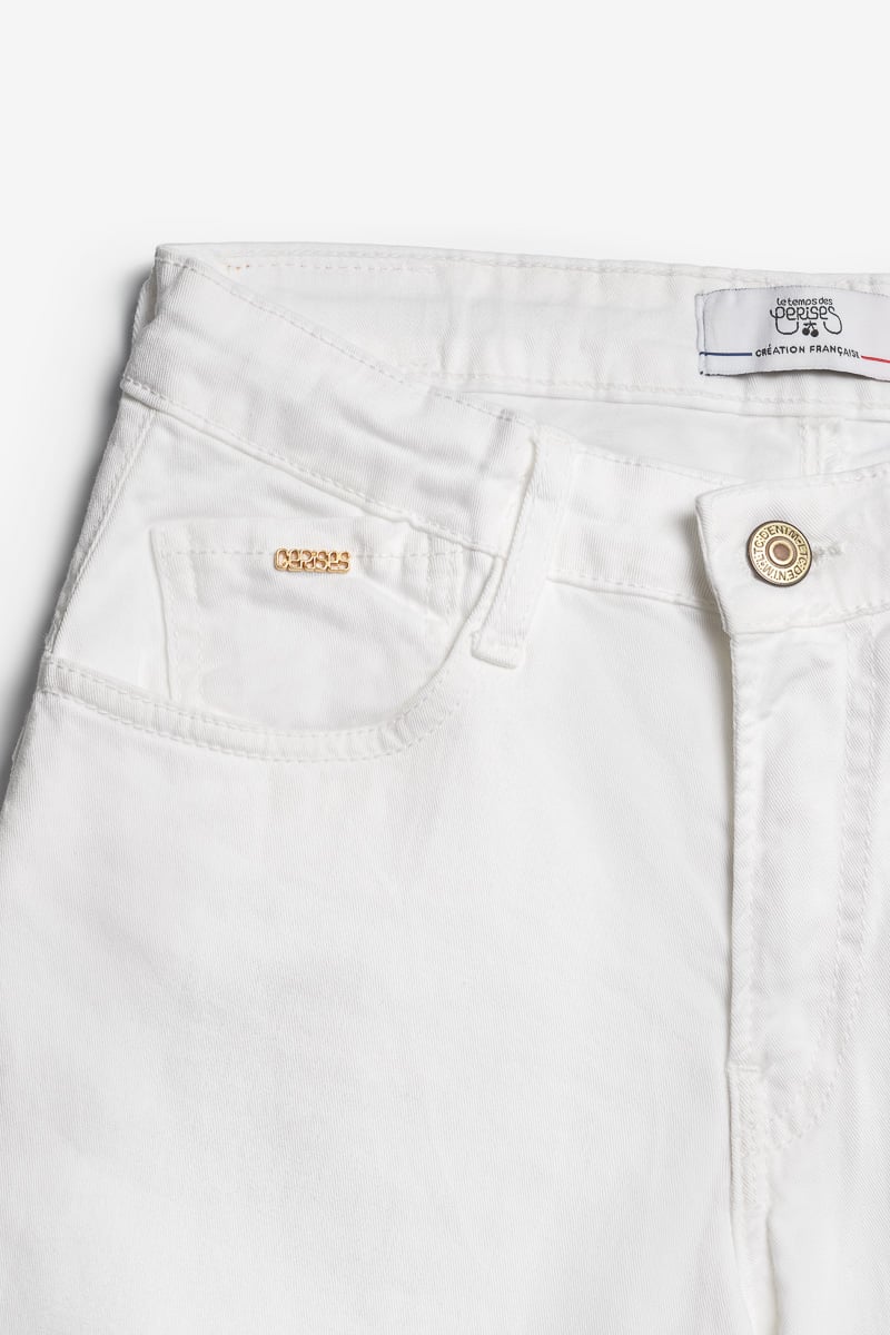 Pulp regular taille haute jeans blanc