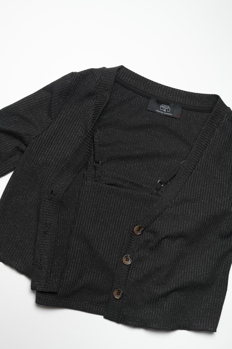 Twin set Zebragi noir