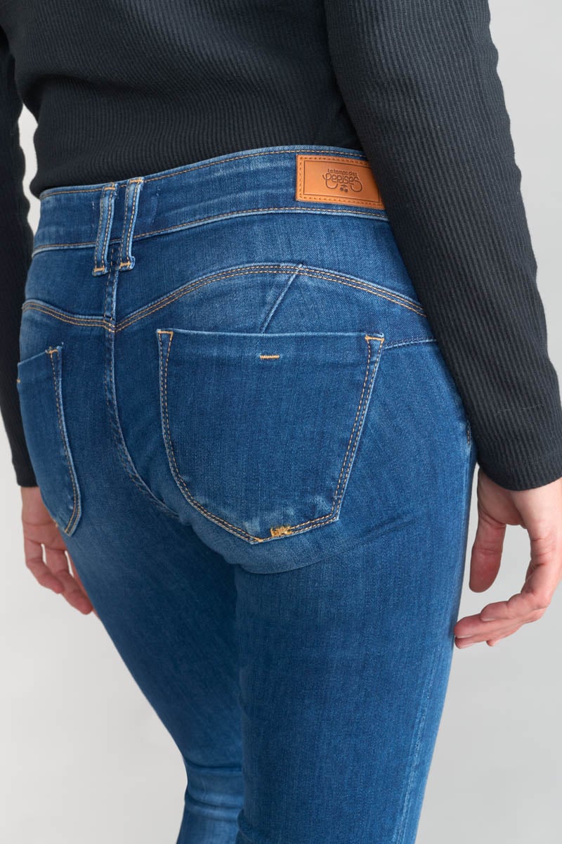 Jeans pulp slim 7/8ème bleu N°2