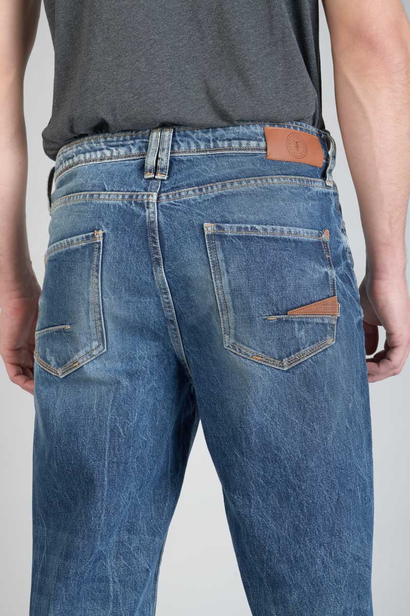 Jeans 1998 Basic 7/8ème destroy vintage bleu N°2