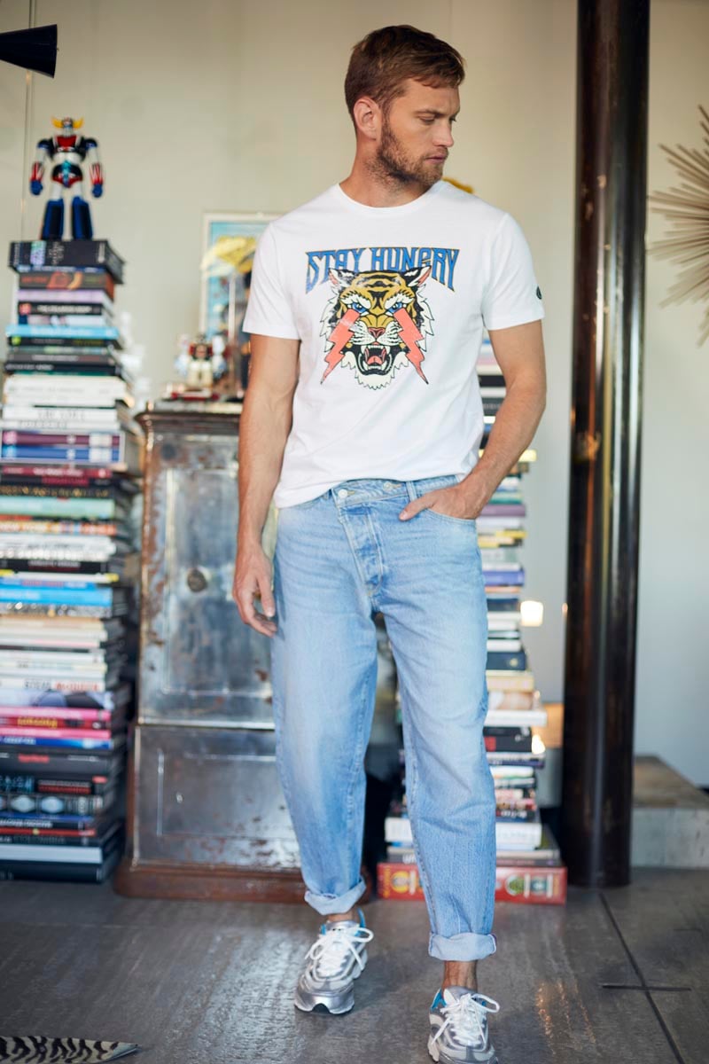 Jeans 1998 Basic 7/8ème vintage bleu N°5