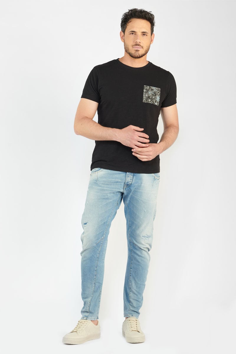 Alost tapered arqué jeans bleu N°5