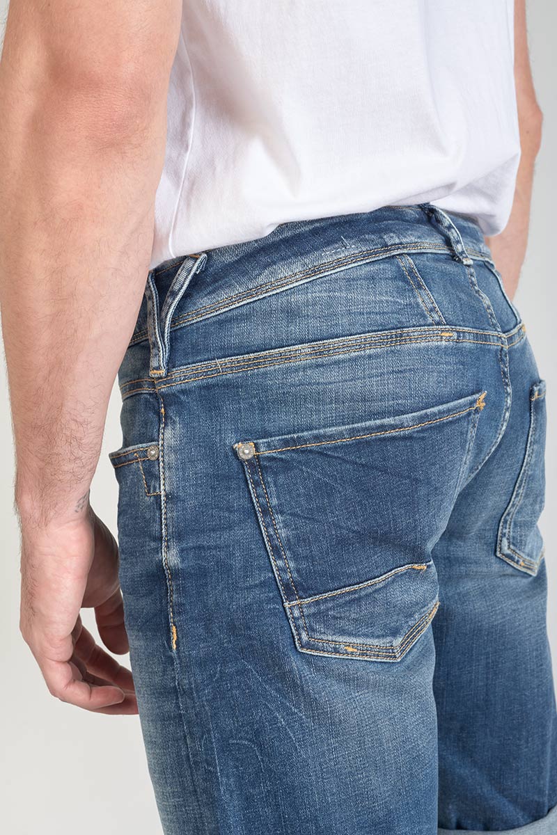 Bermuda Laredo en jeans bleu moyen