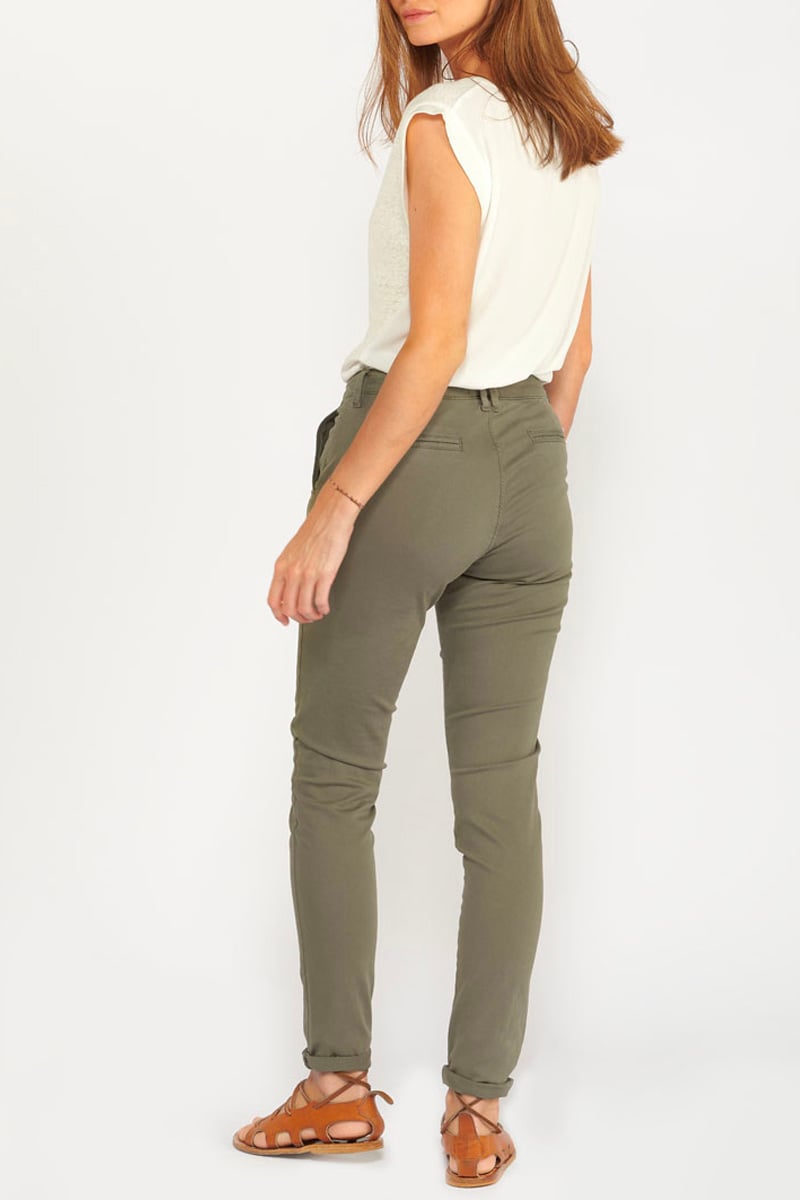 Pantalon Dyli kaki