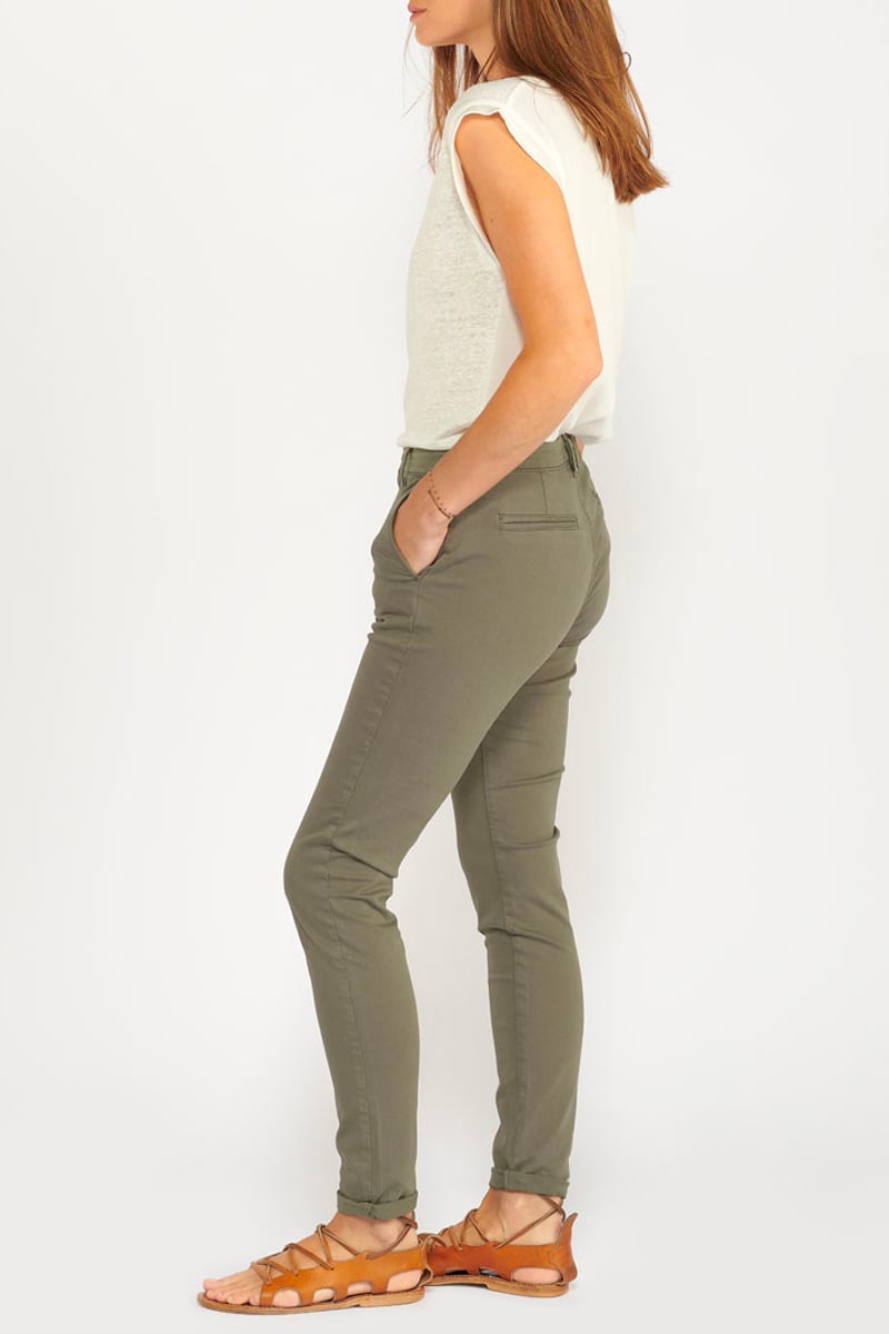 Pantalon Dyli kaki