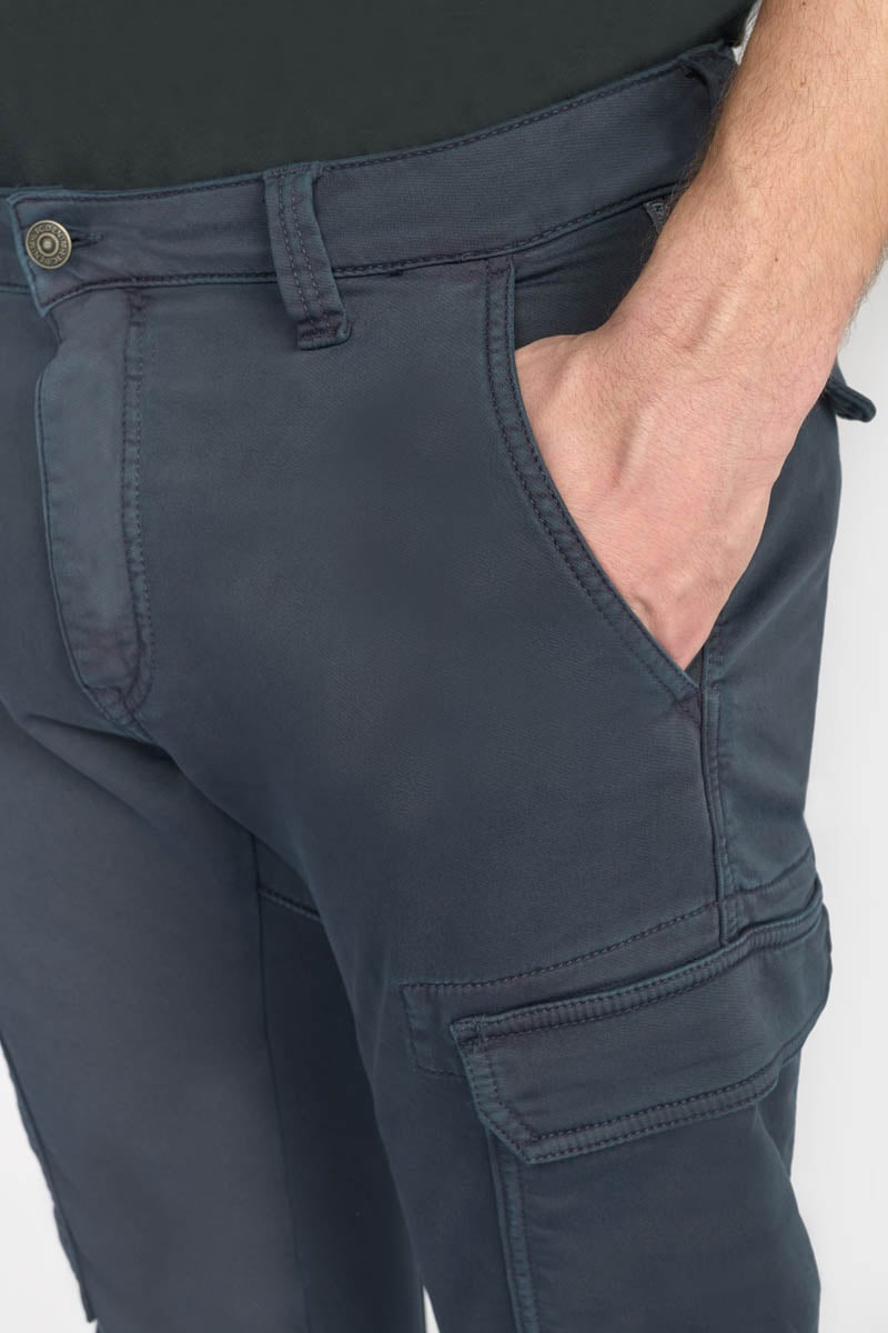 Koge Army Jogg tapered arqué bleu marine