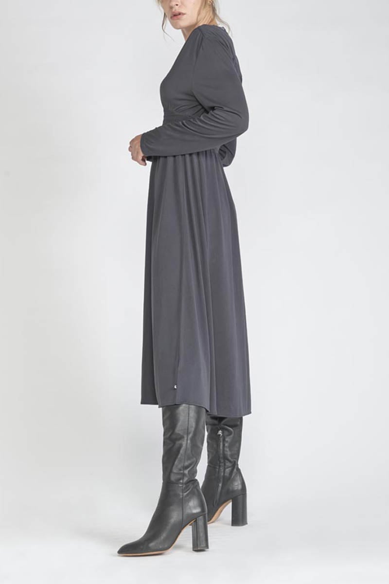 Robe longue Chanan anthracite