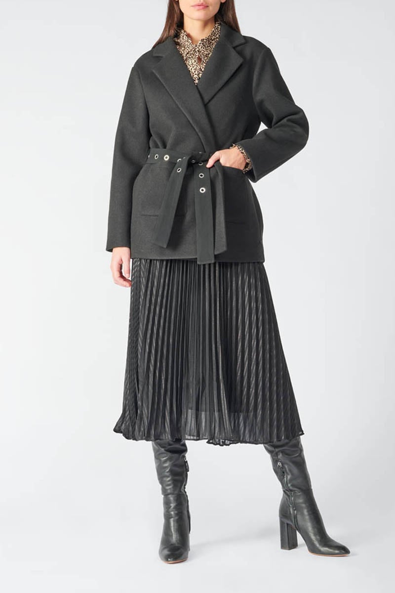 Manteau Charlot noir