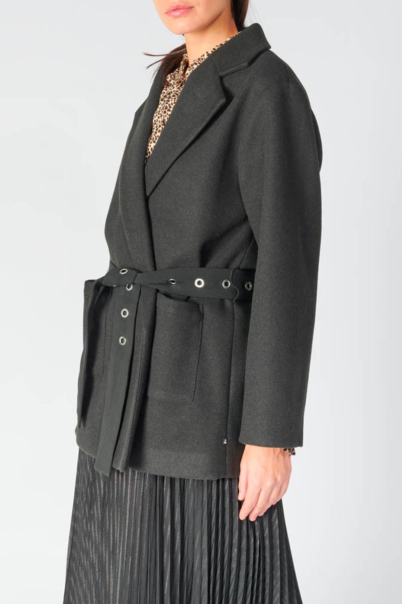 Manteau Charlot noir