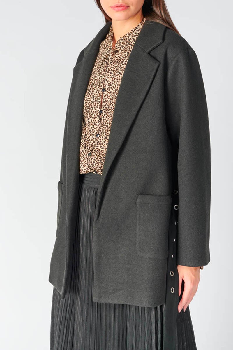 Manteau Charlot noir
