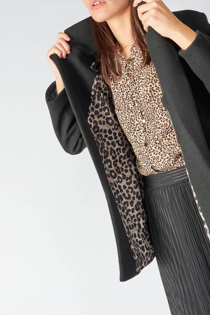 Manteau Charlot noir